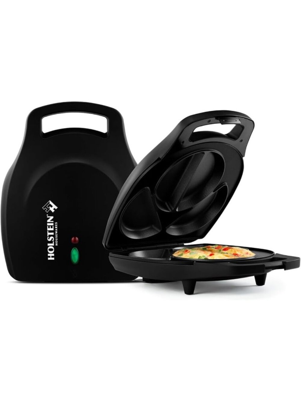 Stainless Steel 4-Section Omelet Maker - Non-Stick, Easy Clean, Mess-Free